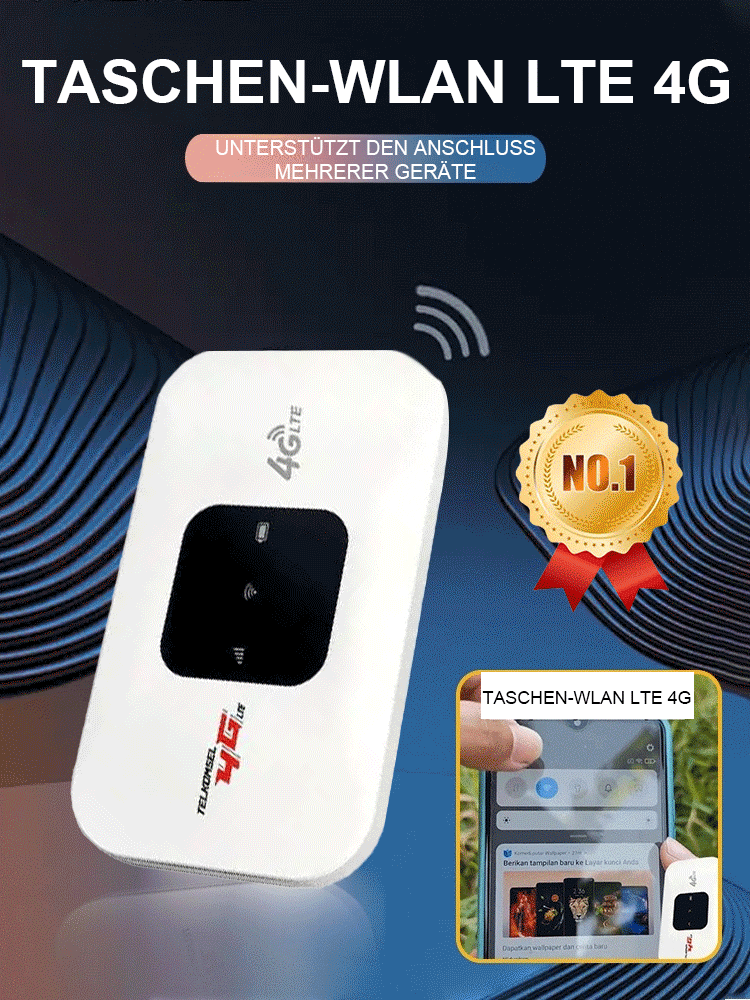 mobiler WLAN-Hotspot【unterstützt mehrere gleichzeitige Verbindungen】