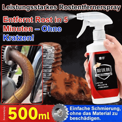 Starker Rostentfernungsspray ⚙️ Rost weg in 30 Sekunden – Wie neu ohne Schrubben!