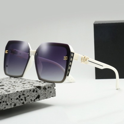 Frauen-High-End-Luxus-Sonnenbrille mit Verlaufstönung