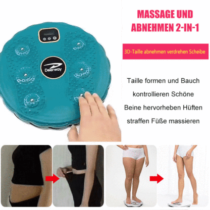 Magnet-Massage Taille Verdrehen Gerät