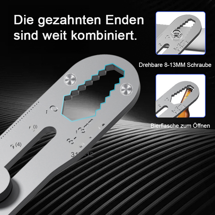 13 in 1 Ganzstahl-Kunstmesser