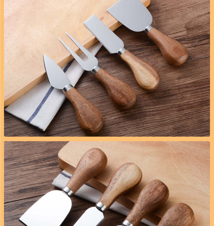 4PCS SET CHEESE KNIVES-Serene Valley