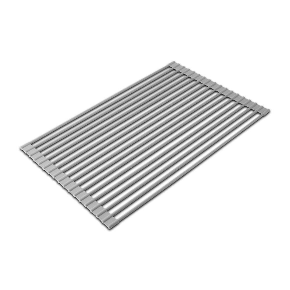 Roll-up Drying Rack wrapped by FDA approved Silicone, highly heat resistance and versatile in usage. NDA0035-Serene Valley