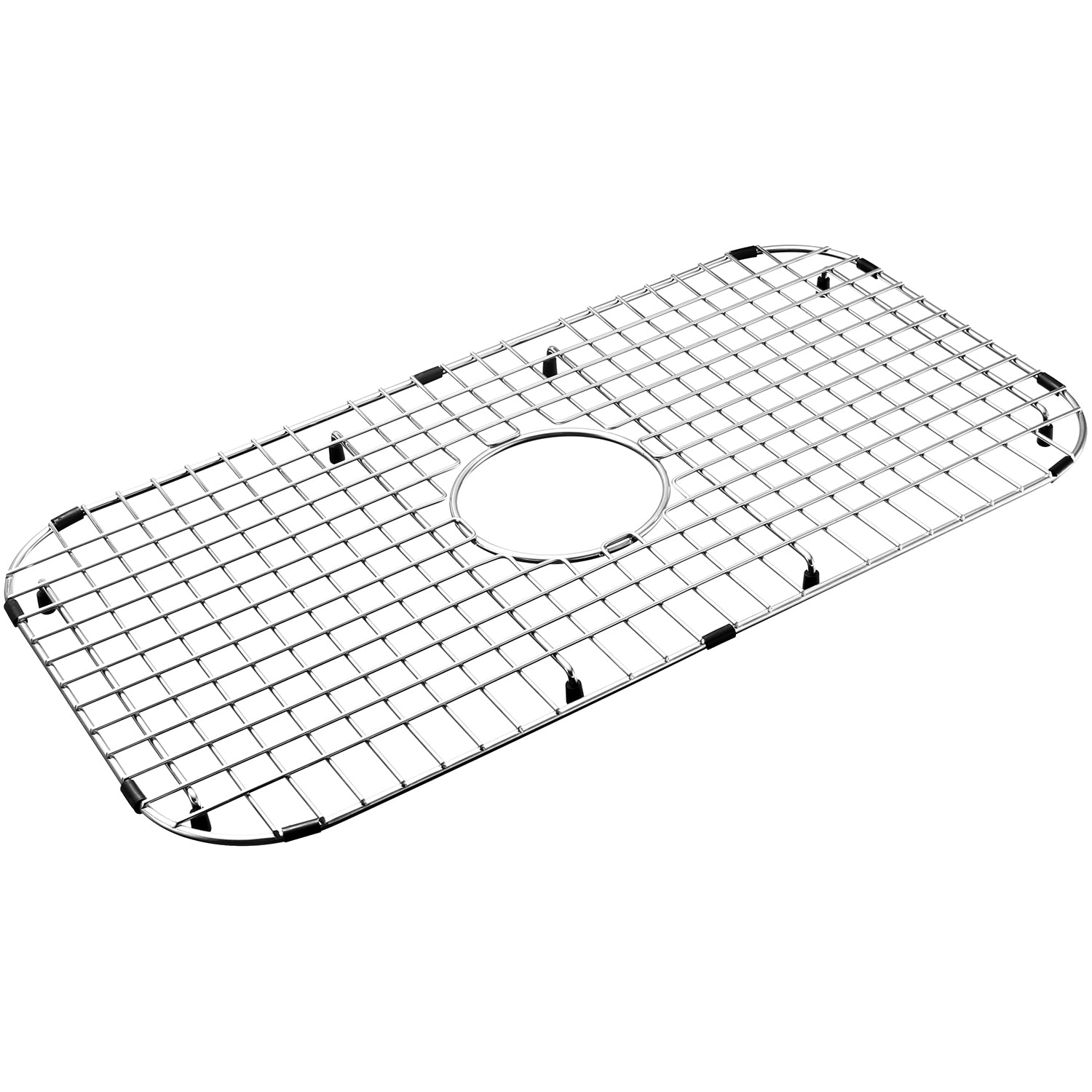 Serene Valley Sink Bottom Grid 26" x 14", Centered Drain with Corner Radius 3-1/2", ND2614C-Serene Valley