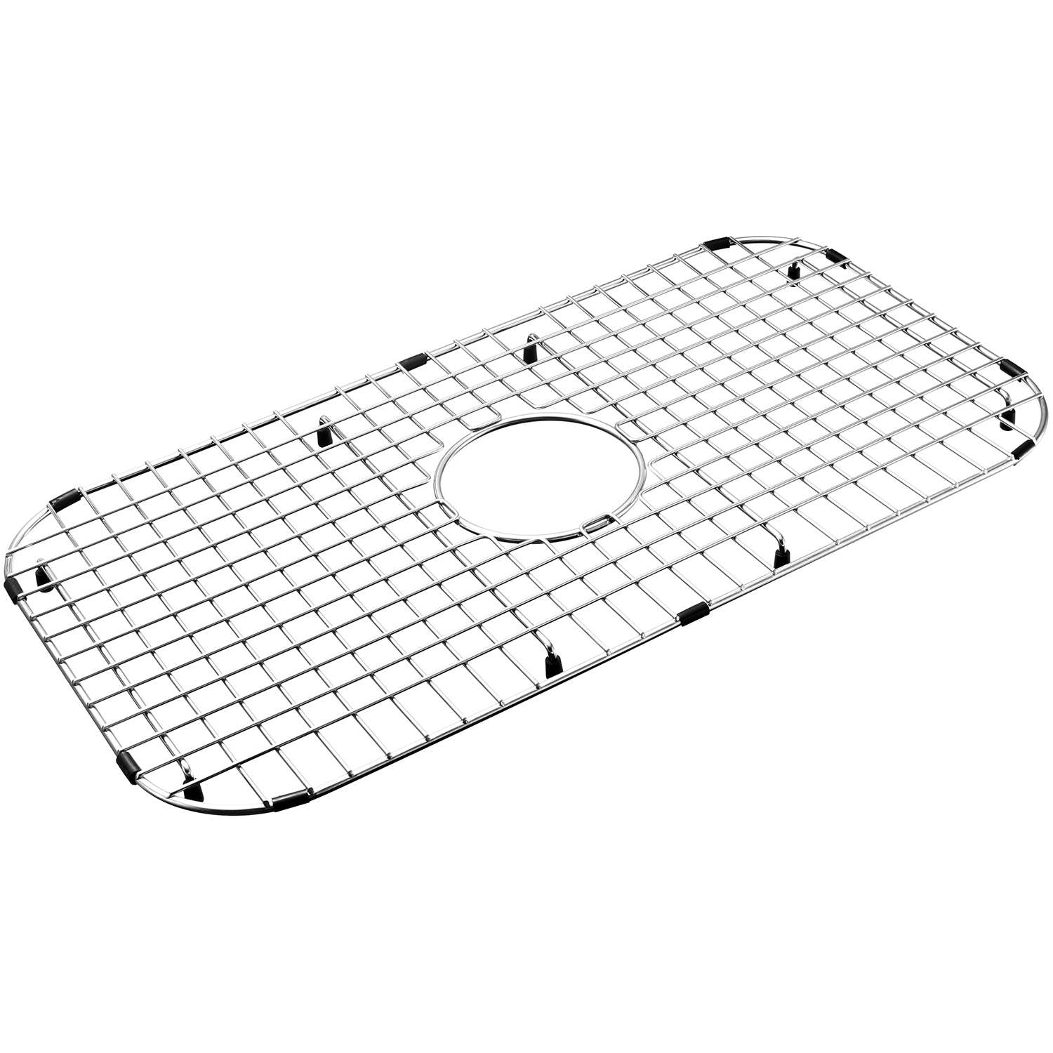 Serene Valley Sink Bottom Grid 26" x 14", Centered Drain with Corner Radius 3-1/2", ND2614C-Serene Valley