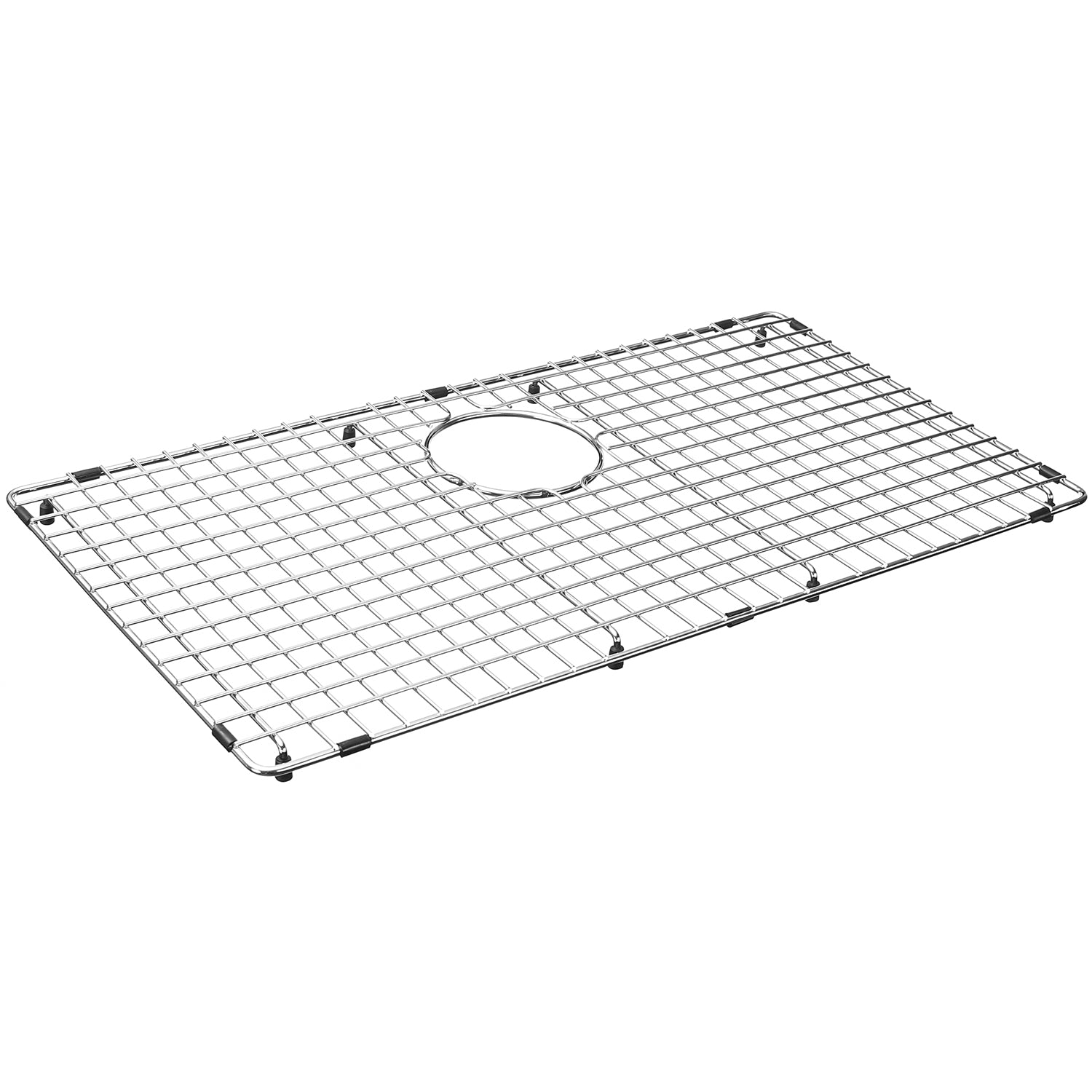 Serene Valley Sink Bottom Grid 27-9/16" x 14-9/16", Rear Drain with Corner Radius 3/16", Kitchen Sink Protector NDG2815R-Serene Valley