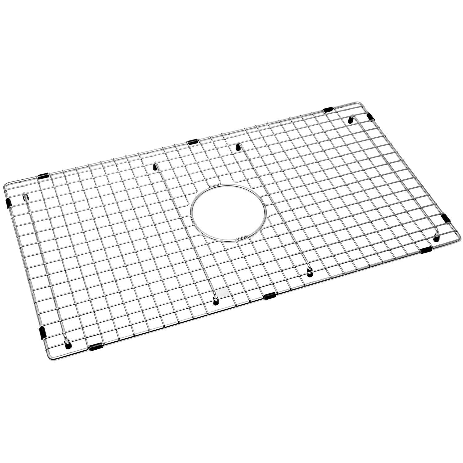 Serene Valley Sink Bottom Grid 23" X 14-1/2", Centered Drain with Corner Radius 3/8", Sink Protector SVH2315C-Serene Valley