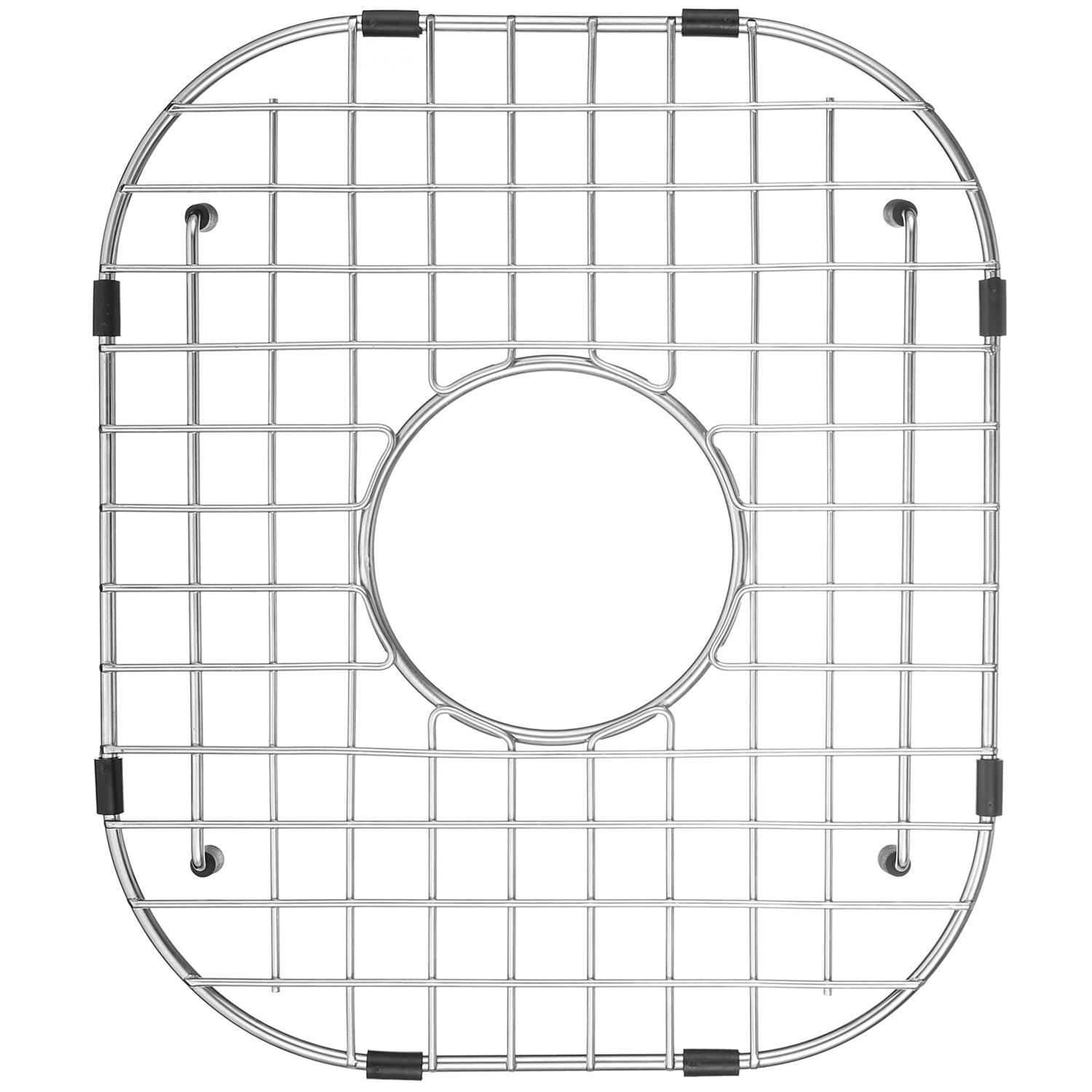 Serene Valley Sink Bottom Grid 12" x 14-1/8", Centered Drain with Corner Radius 3-1/2", NDG6018-Serene Valley