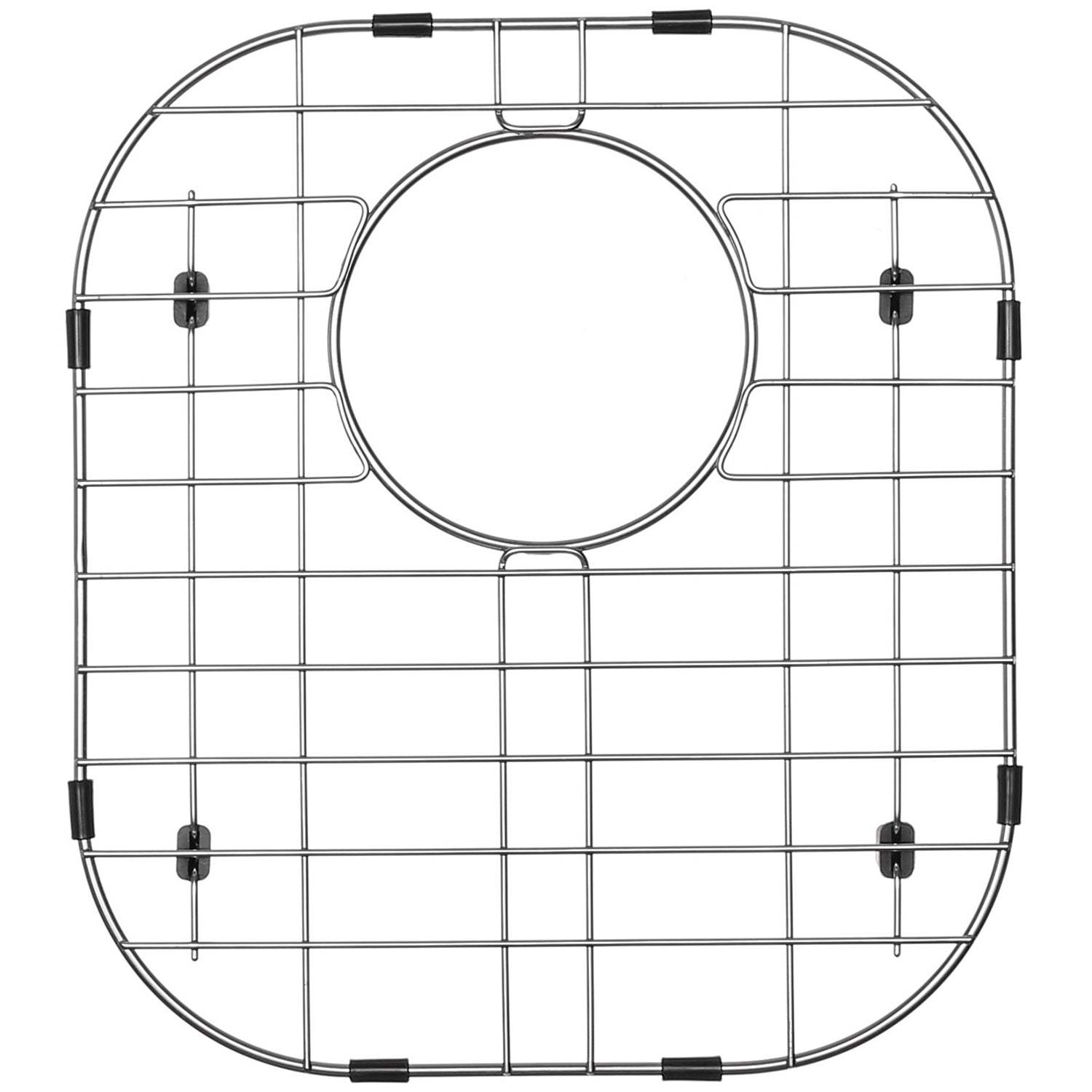 Sink Protector Grid 11-11/16" x 13-3/16", Rear Drain with Corner Radius 3-1/2" NLW1311R-Serene Valley