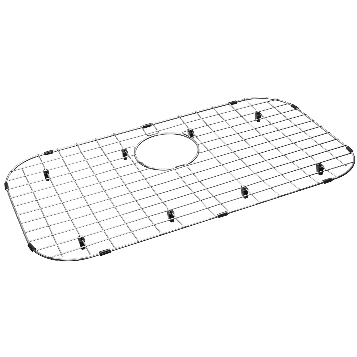 Sink Protector Grid 26-1/16" x 14-1/16", Rear Drain with Corner Radius 3-1/2" NLW2614R-Serene Valley