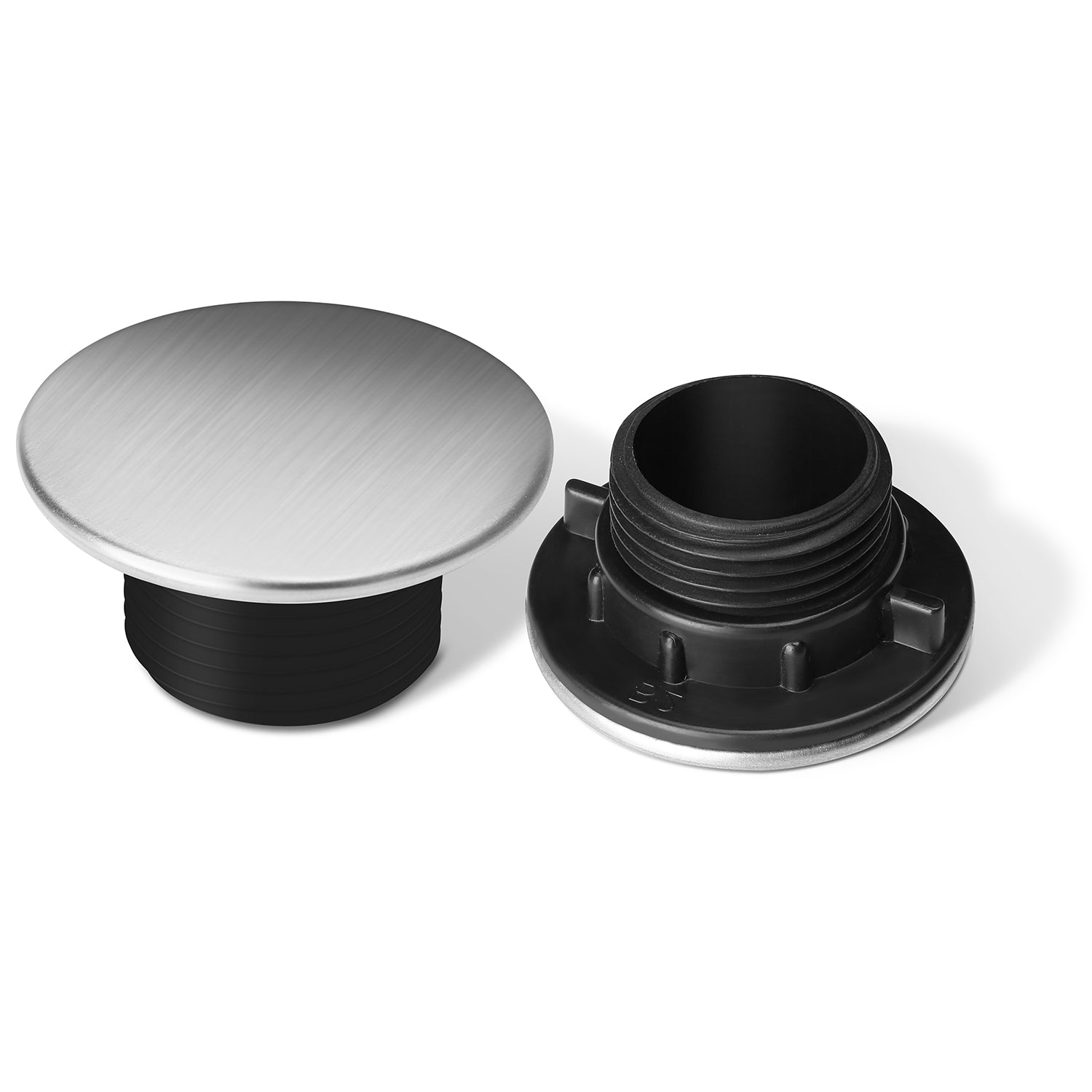 Kitchen Sink Hole Plug, 304 Stainless Steel Material, Sink Tap Hole Cover for 1.2-1.6" Dia Hole, 2pcs NSA100-Serene Valley