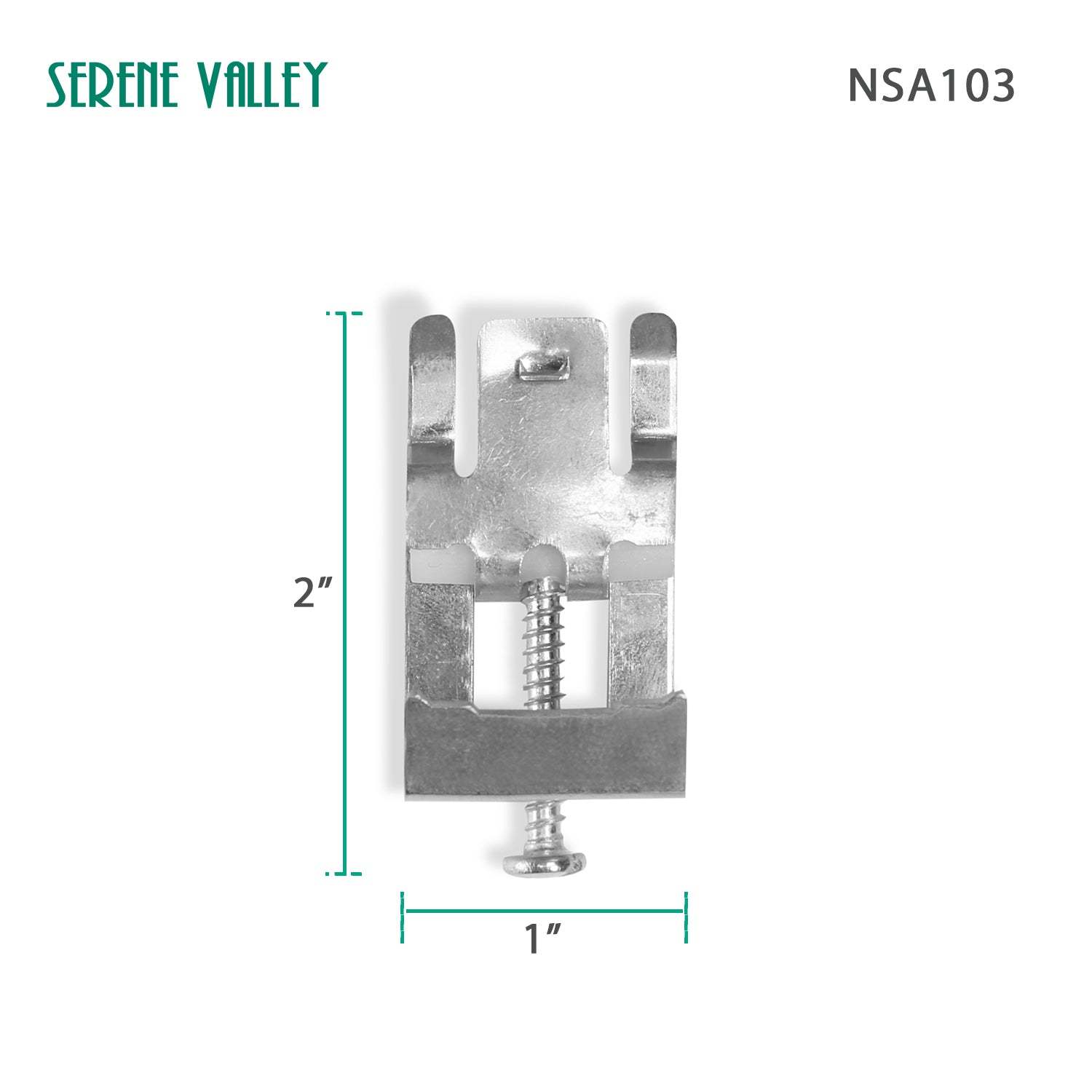Topmount Sink Clips, Sink Brackets and Supports, Top mount Kitchen Sink Clips NSA103 - Heavy-Duty 10pcs Kit-Serene Valley