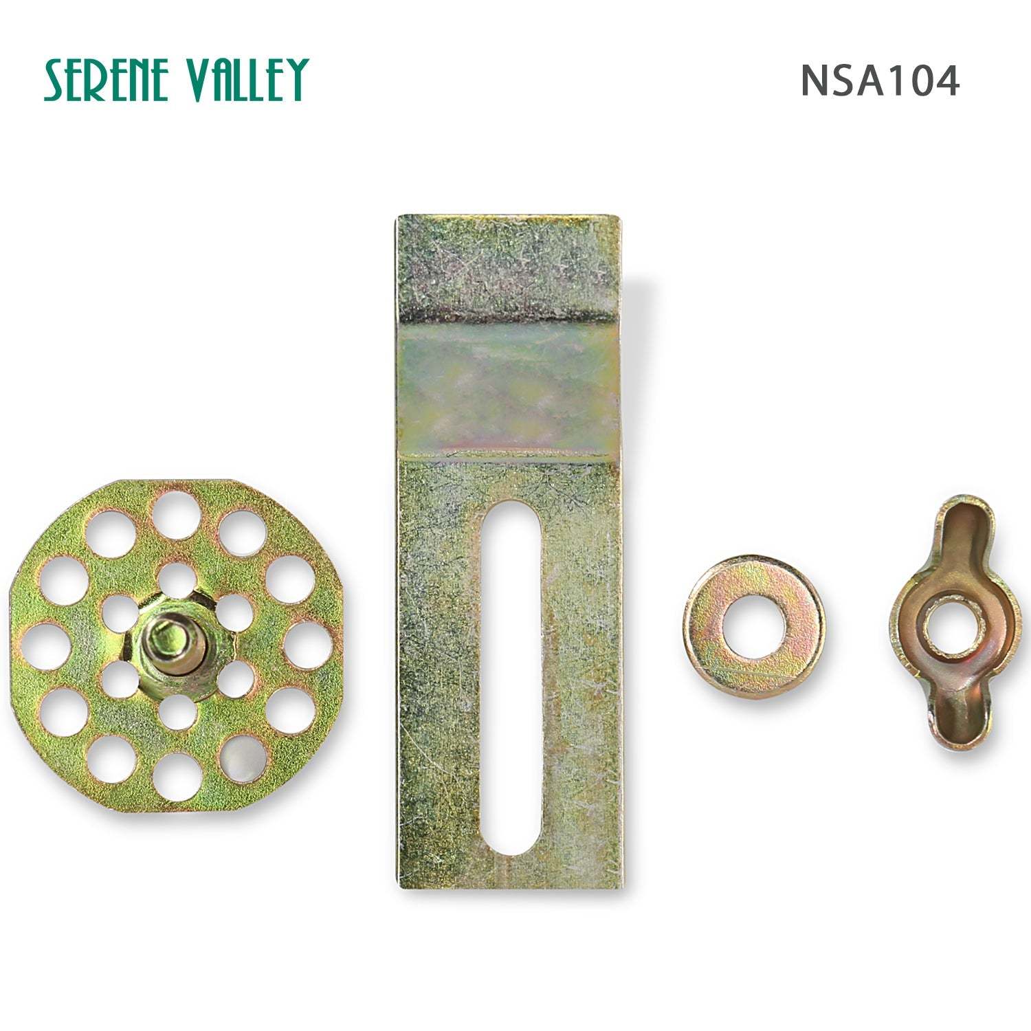 Undermount Sink Clips, Sink Brackets and Supports, Undermount Kitchen Sink Clips NSA104 - Heavy-Duty 10pcs Kit-Serene Valley