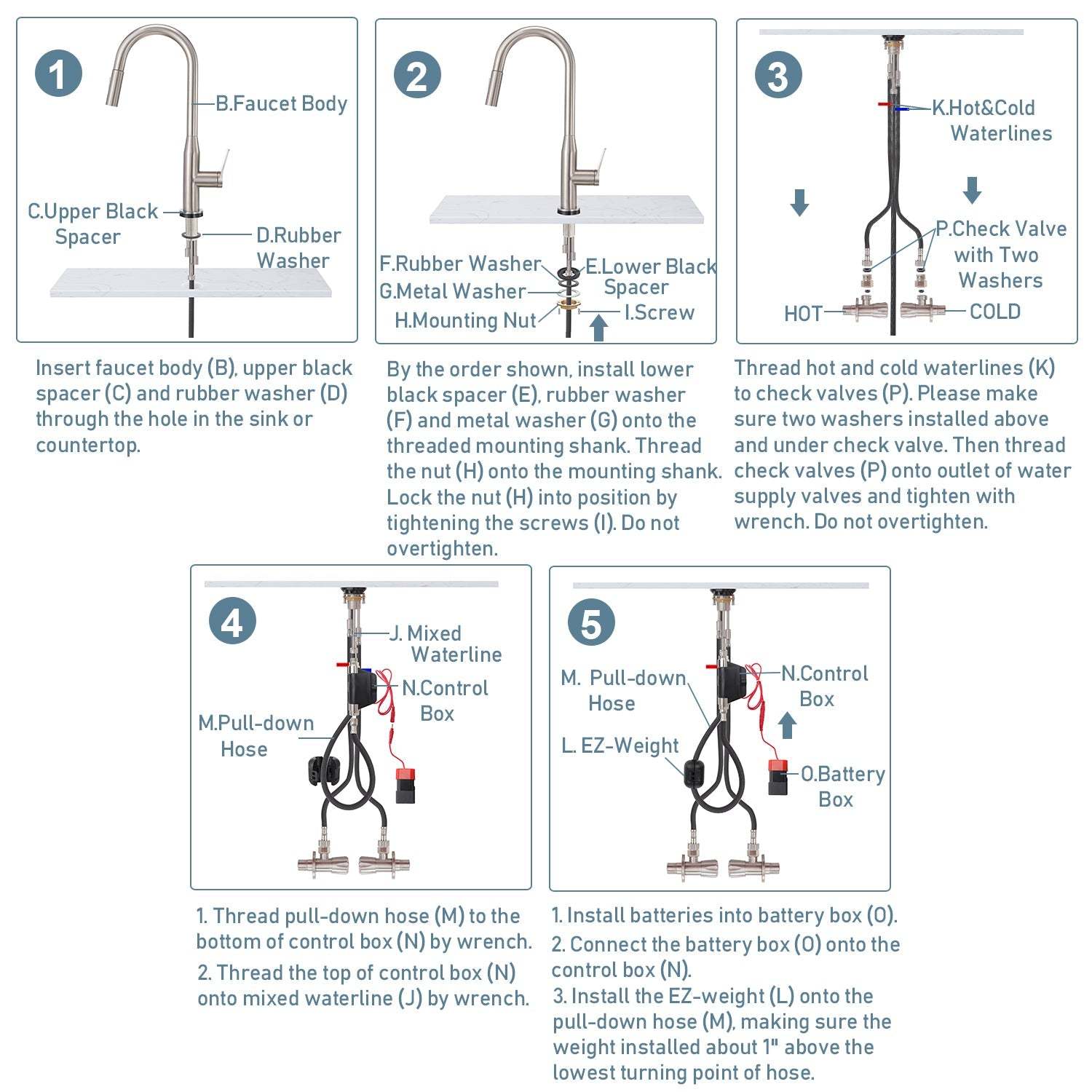 Serene Valley Rowland Touch Sensor with Pull-Down Sprayer Kitchen Faucet, Single Lever Handle with Deck Plate, Stainless Steel Finish STK210ST-Serene Valley