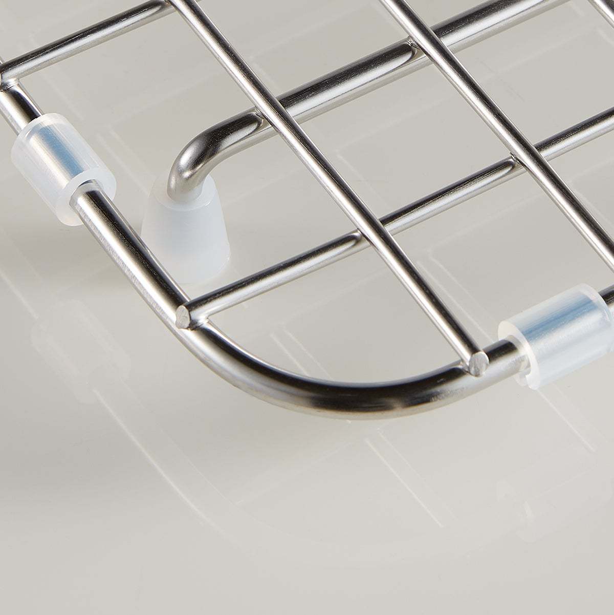 Serene Valley Replacement Feet and Bumpers for Stainless Steel Sink Grid SVGP02, Supersoft Silicone Material, Both Black and Clear Color Sets Included-Serene Valley