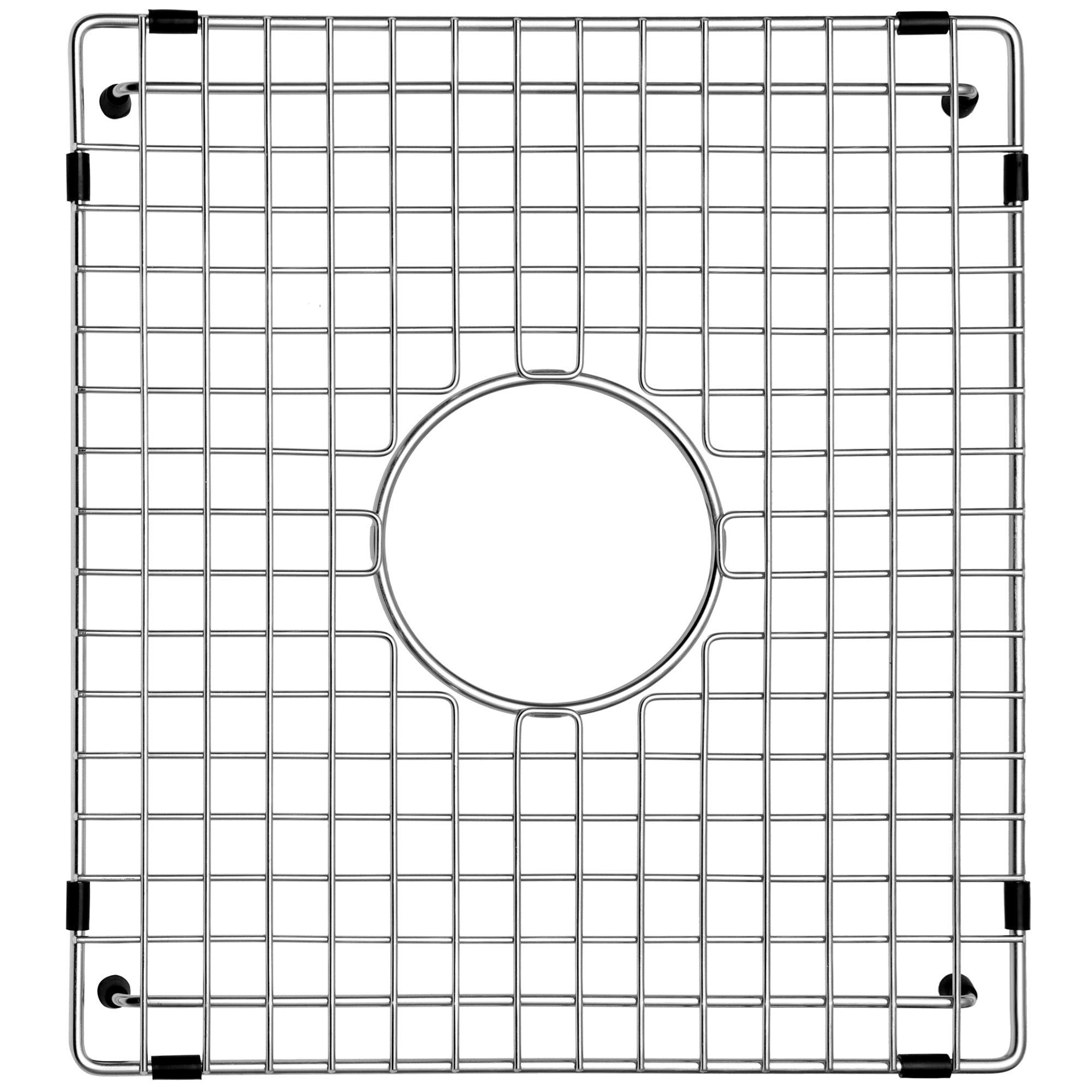 Serene Valley Sink Bottom Grid 13" X 15-1/2", Centered Drain with Corner Radius 3/8", Sink Protector SVH1416C-Serene Valley