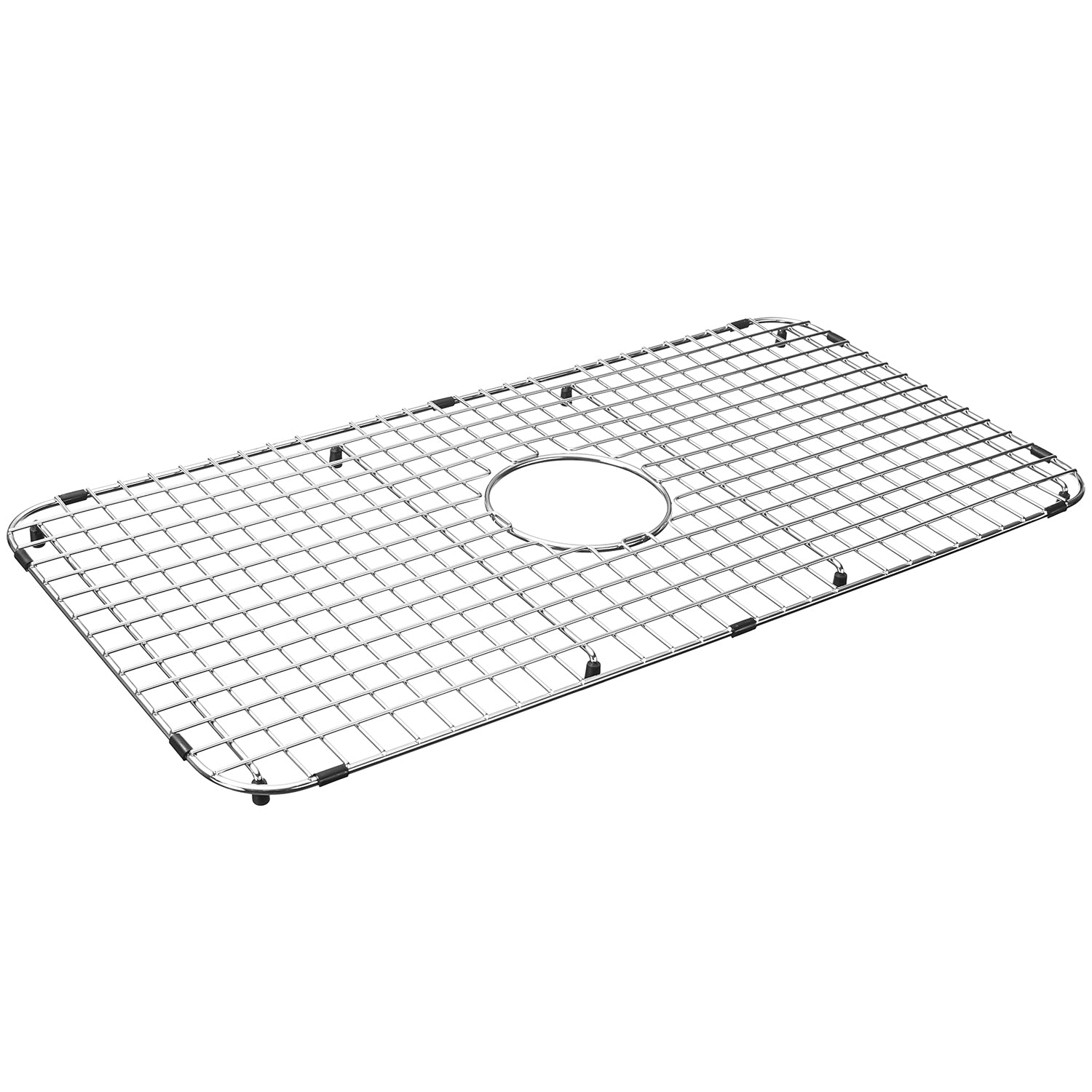 Sink Bottom Grid 29-1/16" X 13-15/16", Centered Drain with Corner Radius 2", NDG2914C-Serene Valley