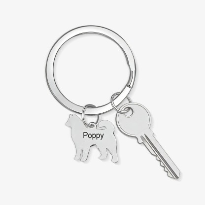 Personalisierter 1 Name Katzen und Hunde/Mädchen und Jungen Charm Schlüsselanhänger/ Schutzengel 