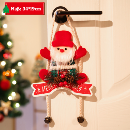 Weihnachtliches Türhänger-Ornament
