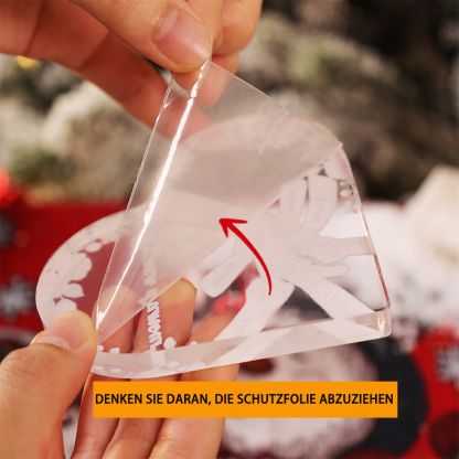 Personalisierte 2 Namen & Foto & Datum Acryl-Deko-Jeden Tag bin ich in dich verliebt-Schreibtischdekoration für Paar