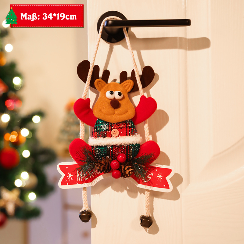 Weihnachtliches Türhänger-Ornament