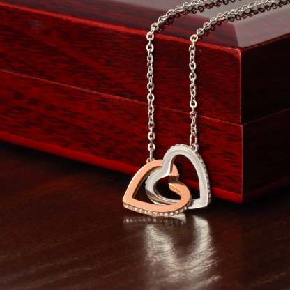 925 Sterling Silber Herz Halskette-An Meine Wunderschöne Enkelin von Opa-Geschenk mit Nachrichtenkarte 