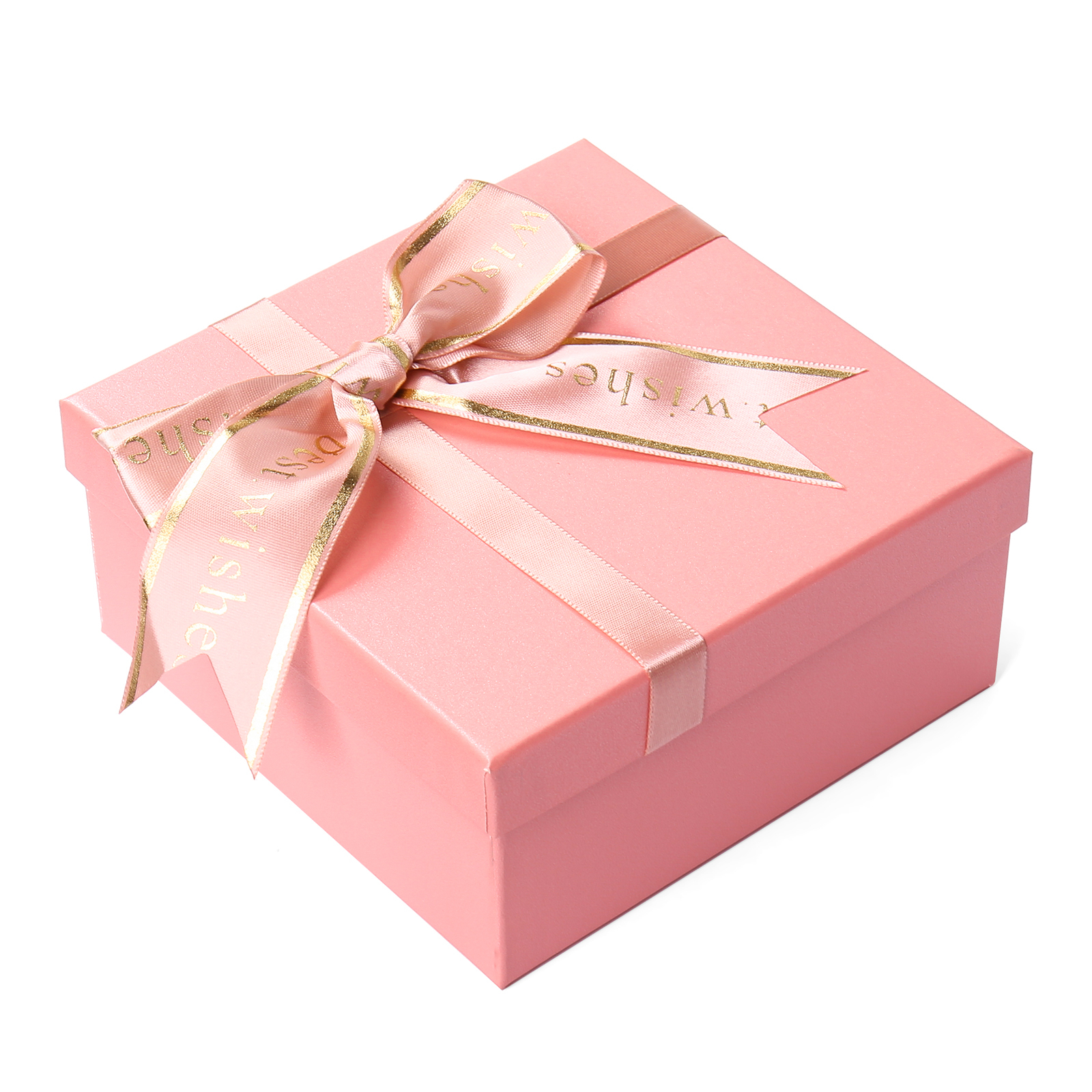 Geschenk Exquisite Geldbörse Rosa Verpackung Box mit Schleife