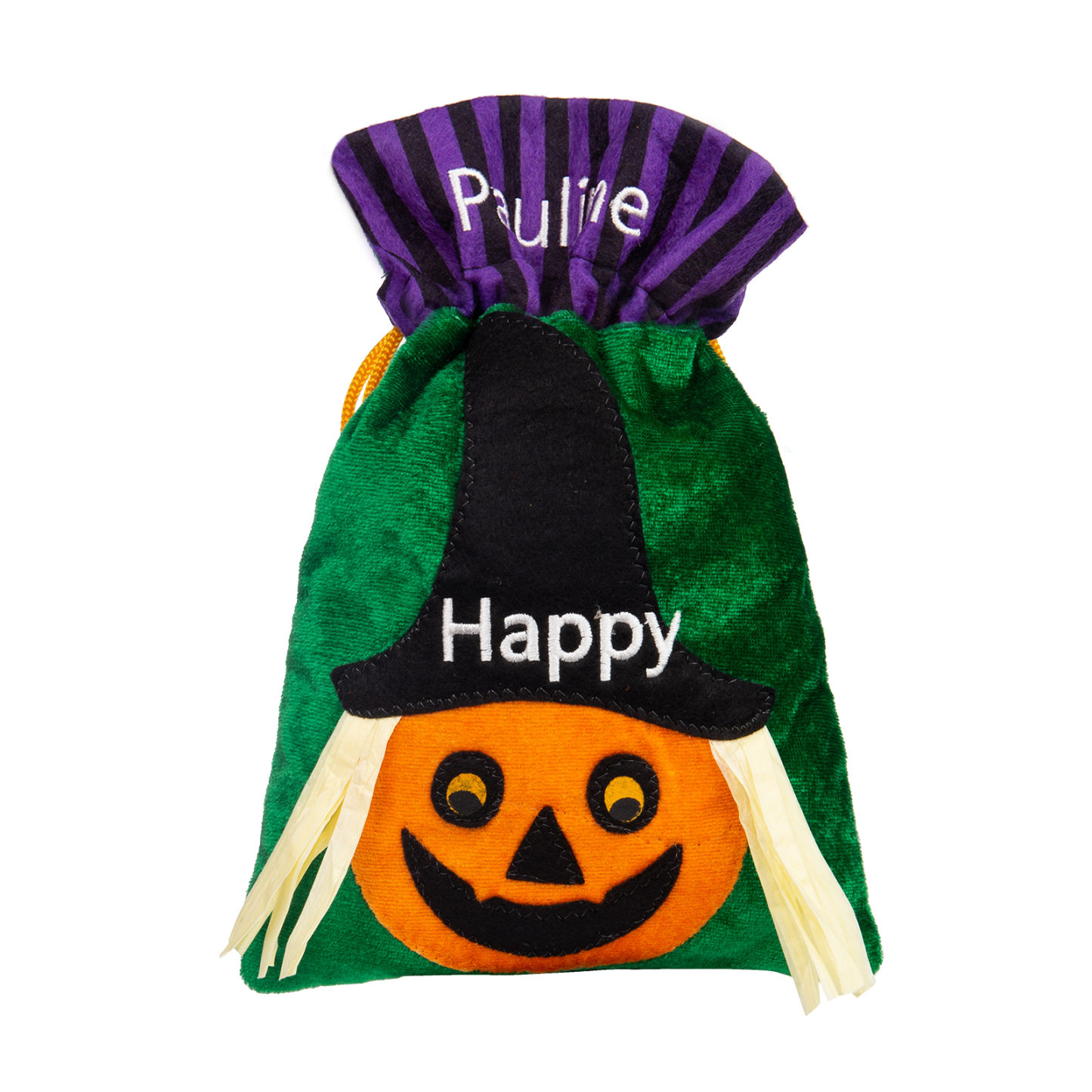 Personalisierter Name Halloween Tasche Süßes Oder Saures Süßigkeiten Tasche 