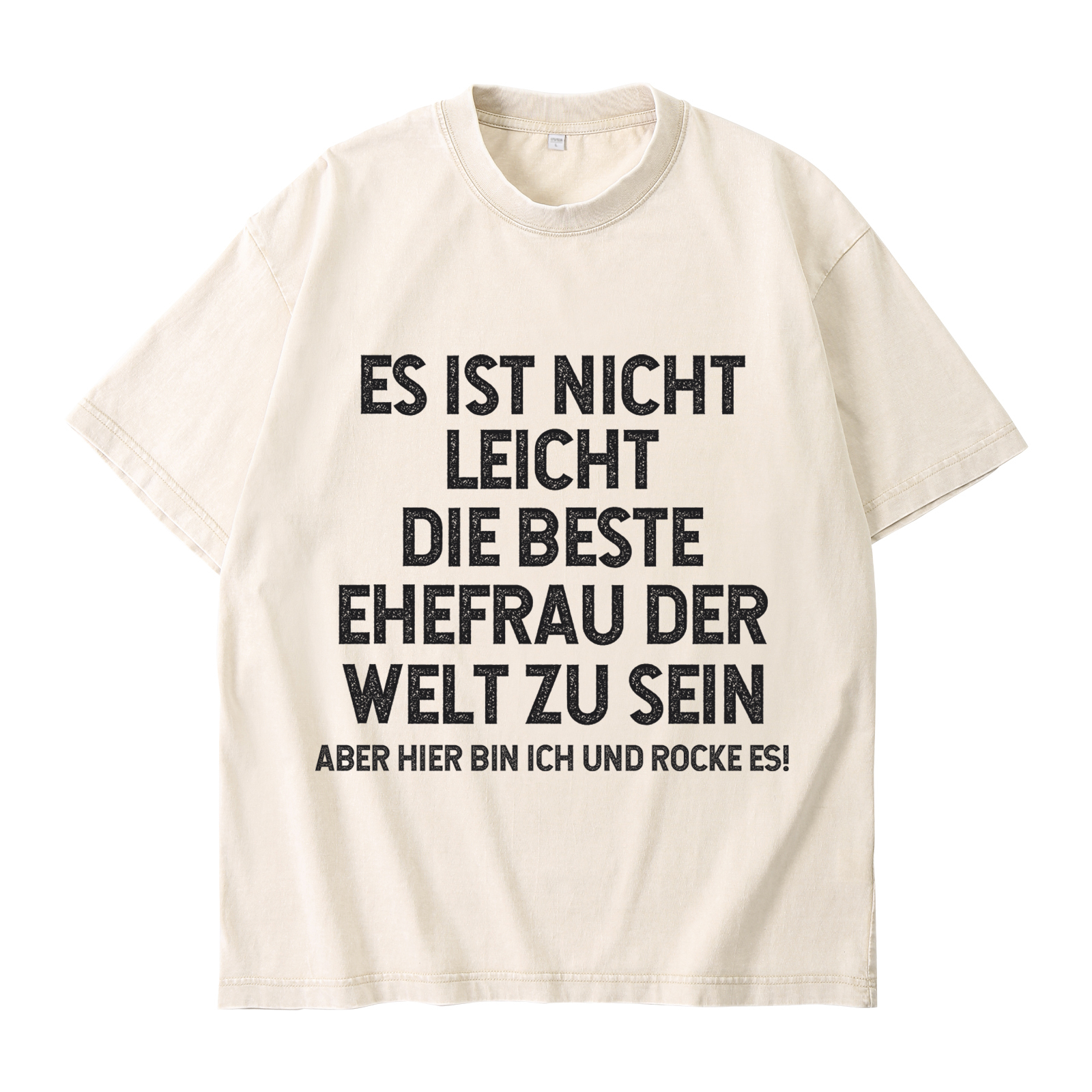Personalisierte Partner-T-Shirts – Ehefrau- und Ehemann Designs in zwe