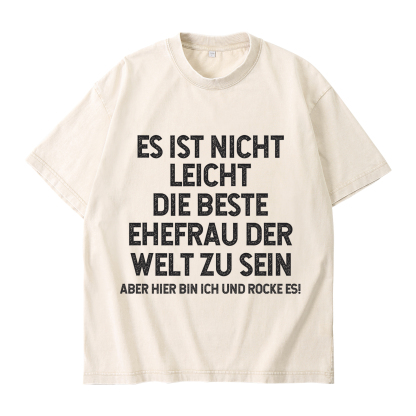 Personalisierte Partner-T-Shirts – Ehefrau- und Ehemann Designs in zwe