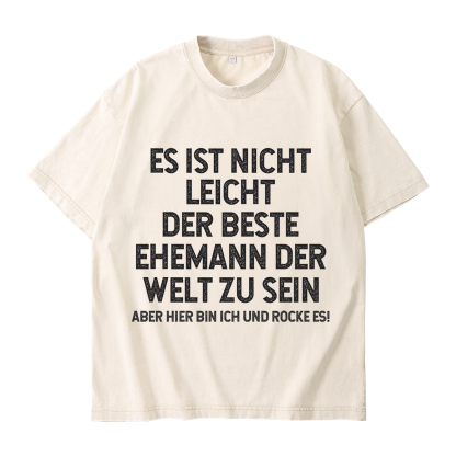 Personalisierte Partner-T-Shirts – Ehefrau- und Ehemann Designs in zwei Varianten