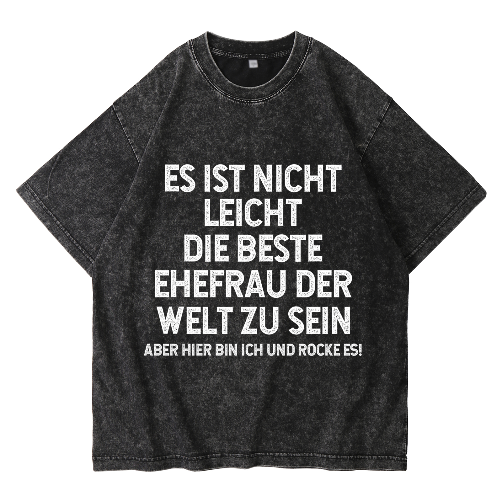 Personalisierte Paar Schwarz T-Shirts – Ehefrau- und Ehemann Designs i