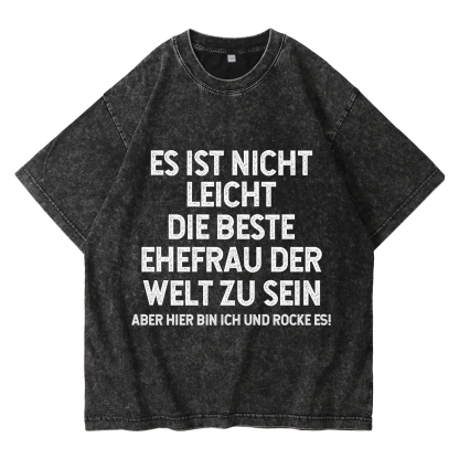 Personalisierte Paar Schwarz T-Shirts – Ehefrau- und Ehemann Designs i