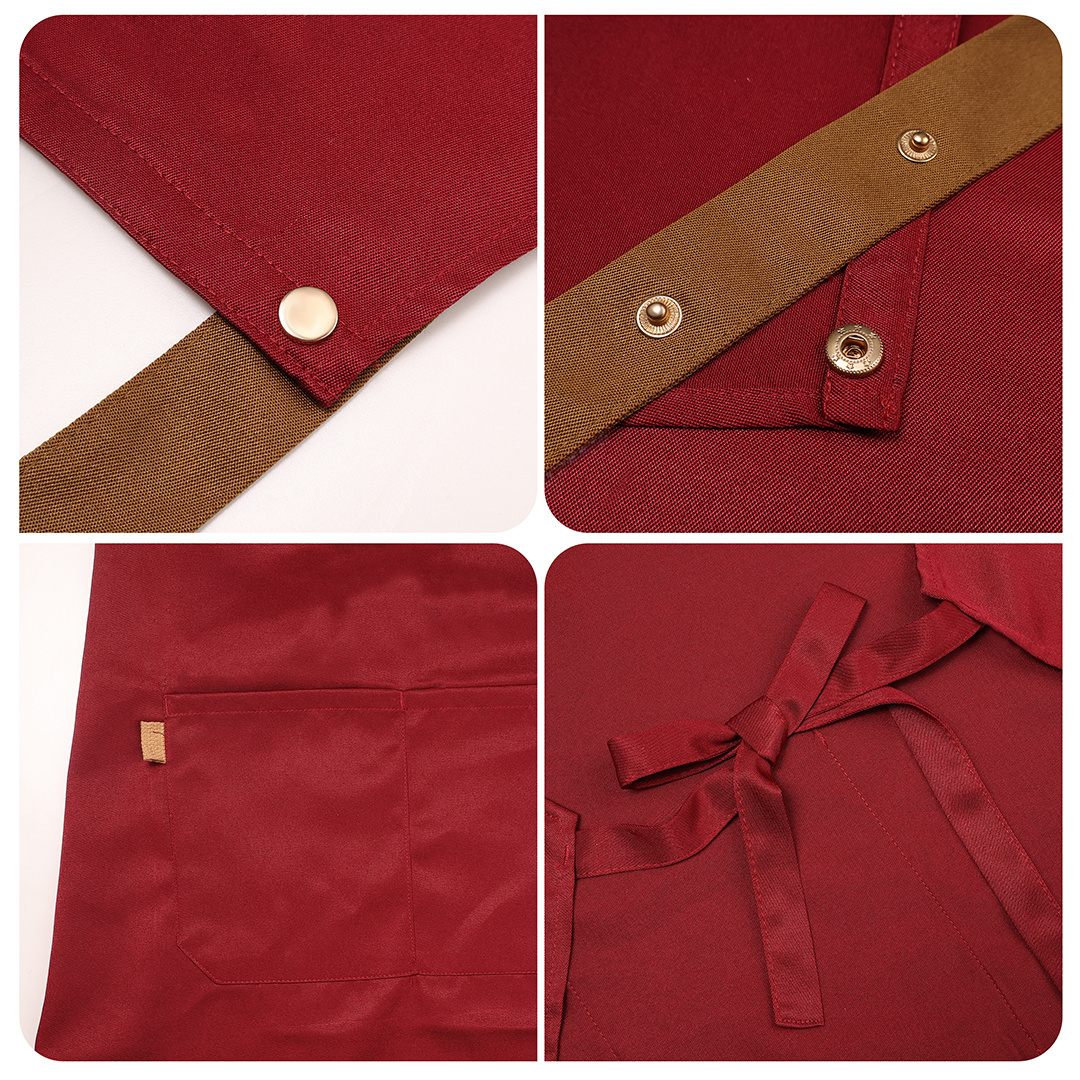 Personalisierte florale Küchenschürze mit Händchenhalten-Motiv und 2–7 Namen Geschenk für Mama oder Oma