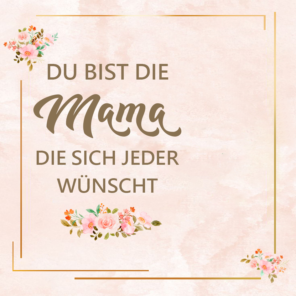 Eine liebevolle und berührende Karte für Mama/Mutter 