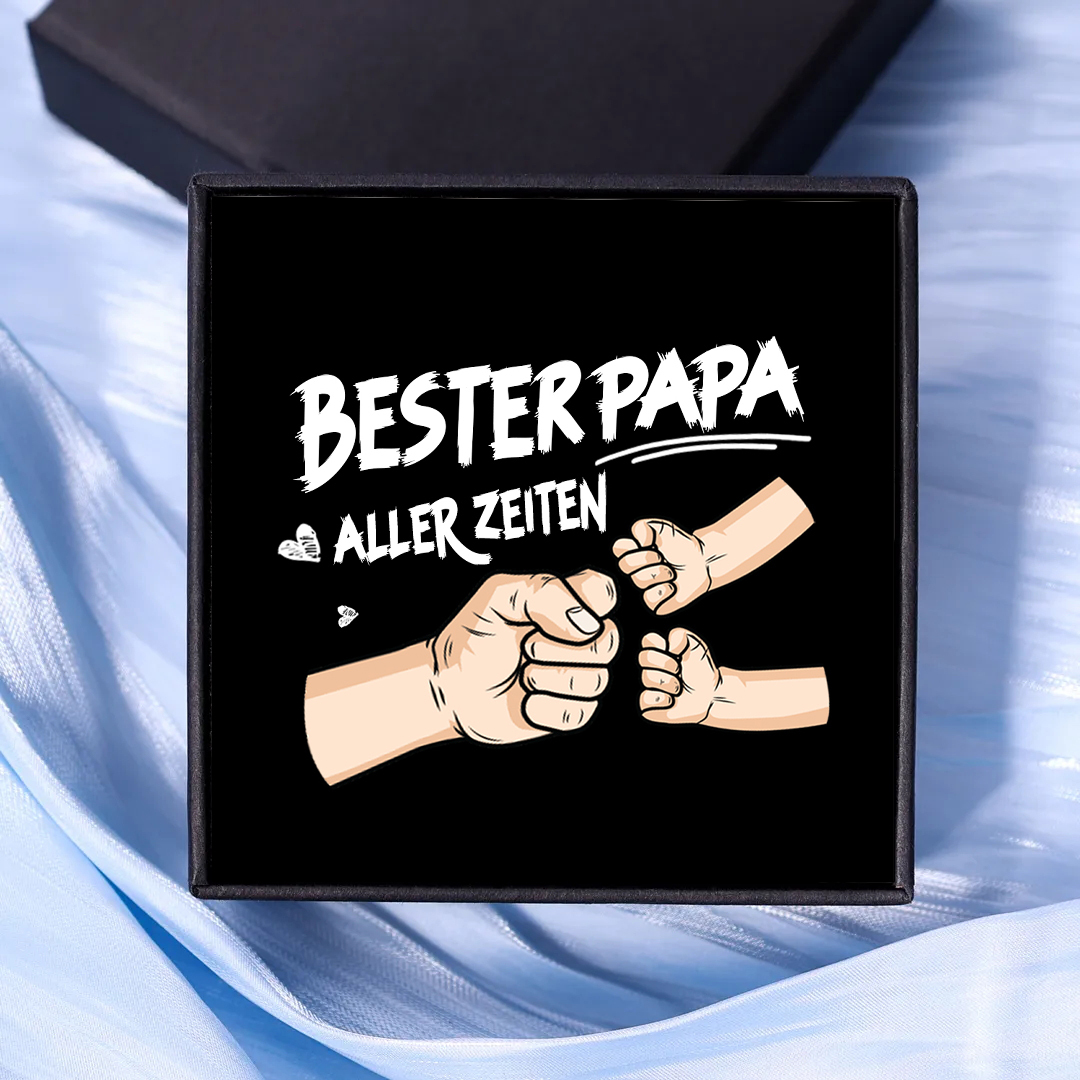 Geschenkkarte Set mit Box & Nachrichtenkarte-An meinen PAPA