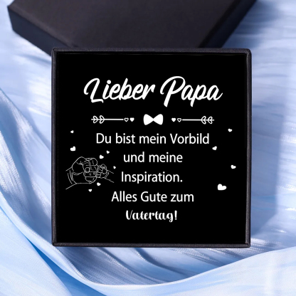Geschenkkarte Set mit Box & Nachrichtenkarte-An meinen PAPA