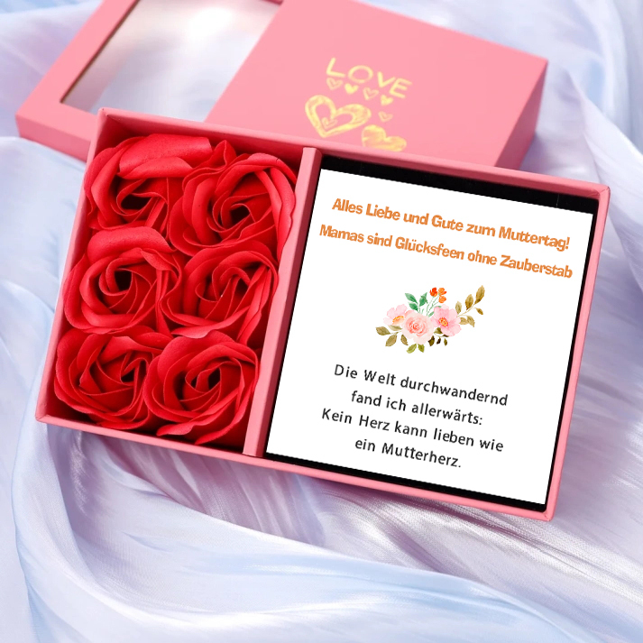 Geschenkkarte Set mit Box & Nachrichtenkarte-An meinen MAMA