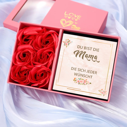 Geschenkkarte Set mit Box & Nachrichtenkarte-An meinen MAMA
