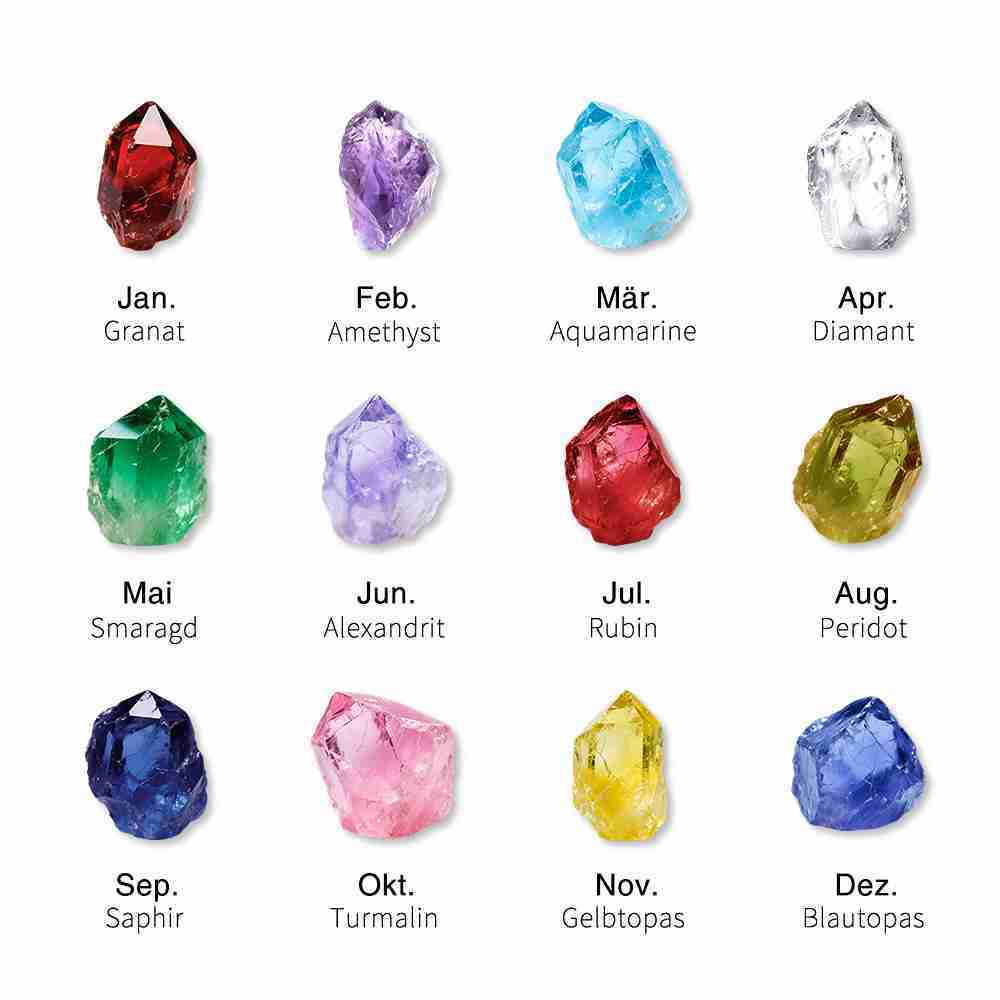 Personalisierte 2-6 Namen & Text Herz Armband mit 2-6 Geburtssteinen