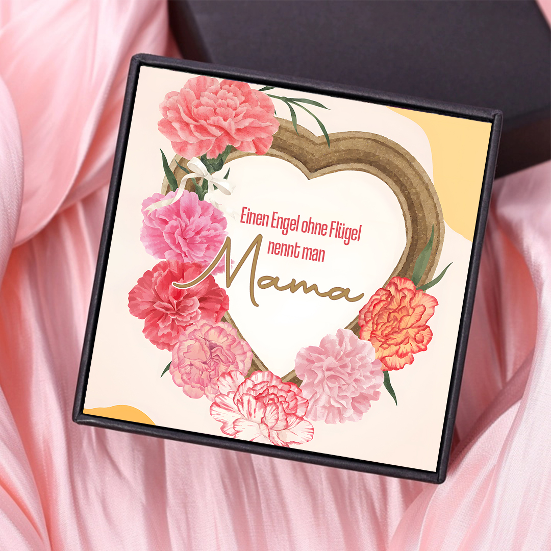 Geschenkkarte Set mit Box & Nachrichtenkarte-An meine MAMA