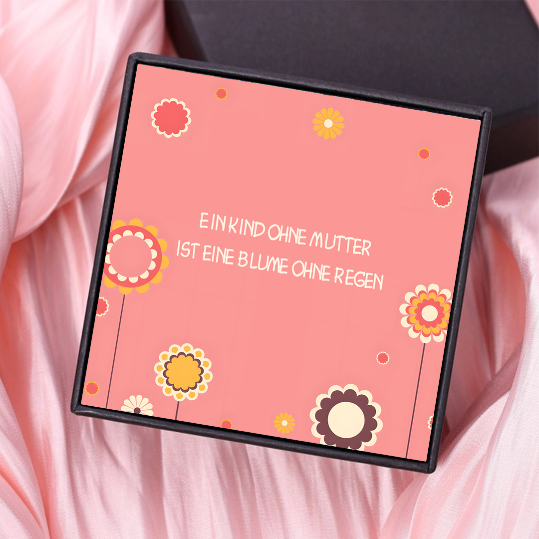 Geschenkkarte Set mit Box & Nachrichtenkarte-An meine MAMA