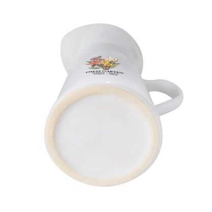 Personalisierte 4 Namen & Geburtsblumen & Text Gießvase mit Henkel Familie Vase