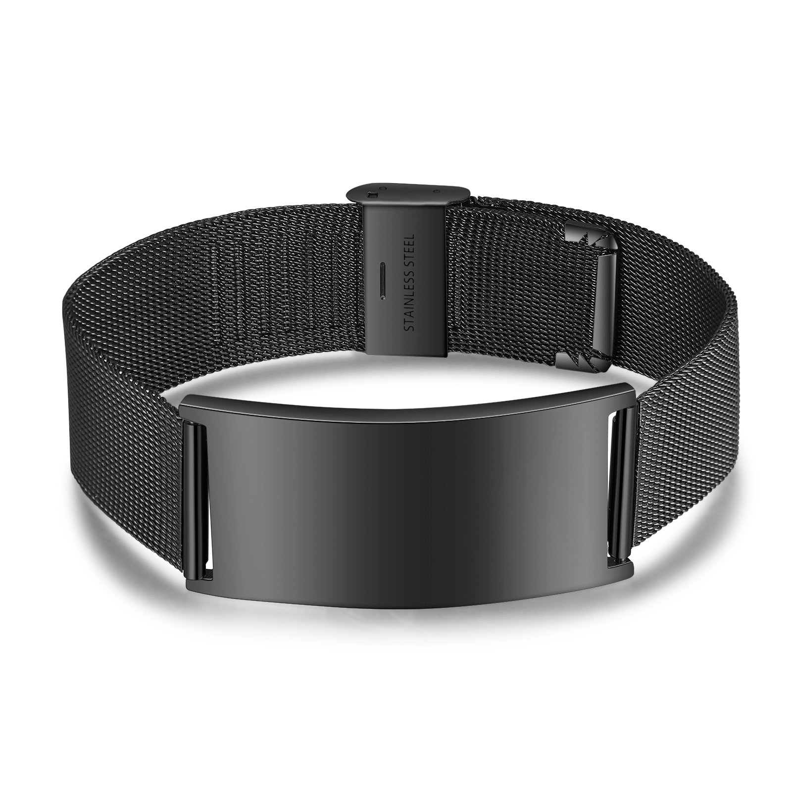 Herren Gravur Wunschtext Armband