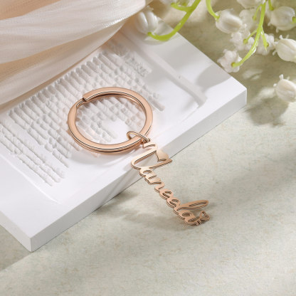 Personalisierte Name Schlüsselanhänger