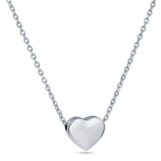 Herzkette Silber
