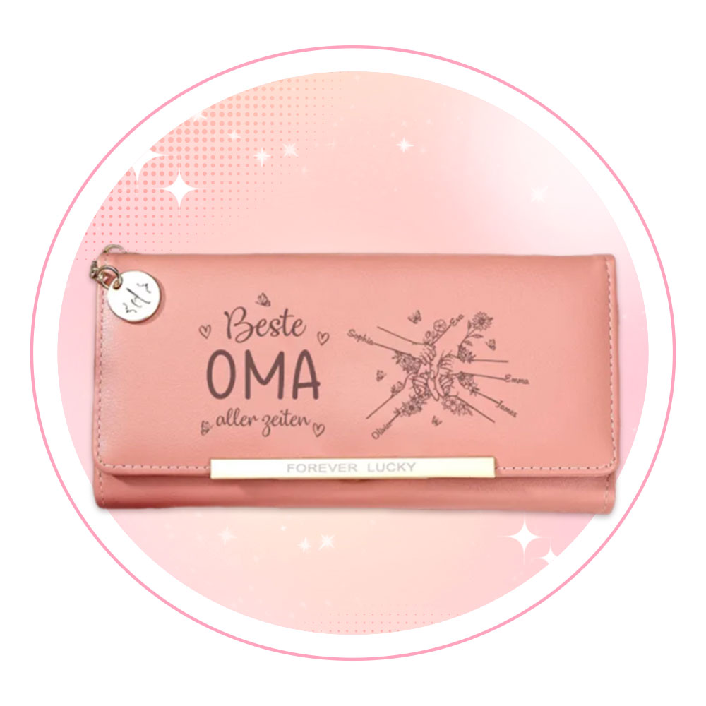 Personalisierte Geldbörse