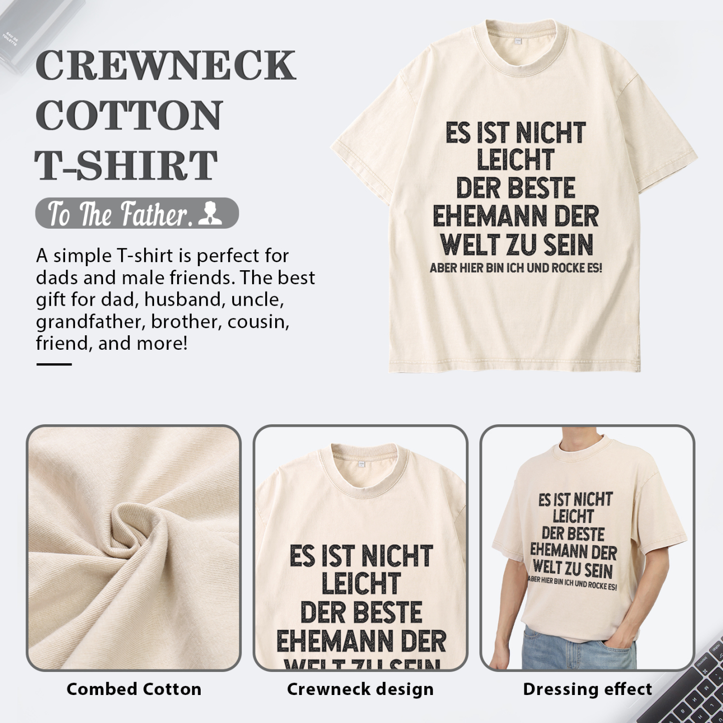 Personalisierte Partner-T-Shirts – Ehefrau- und Ehemann Designs in zwei Varianten