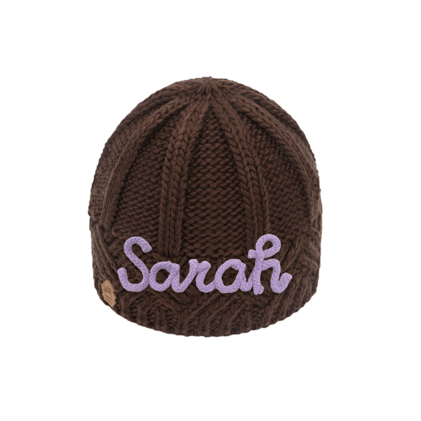 Personalisierte Winter Strickmütze mit Namensstickerei für Damen——Enthält fünf Farben