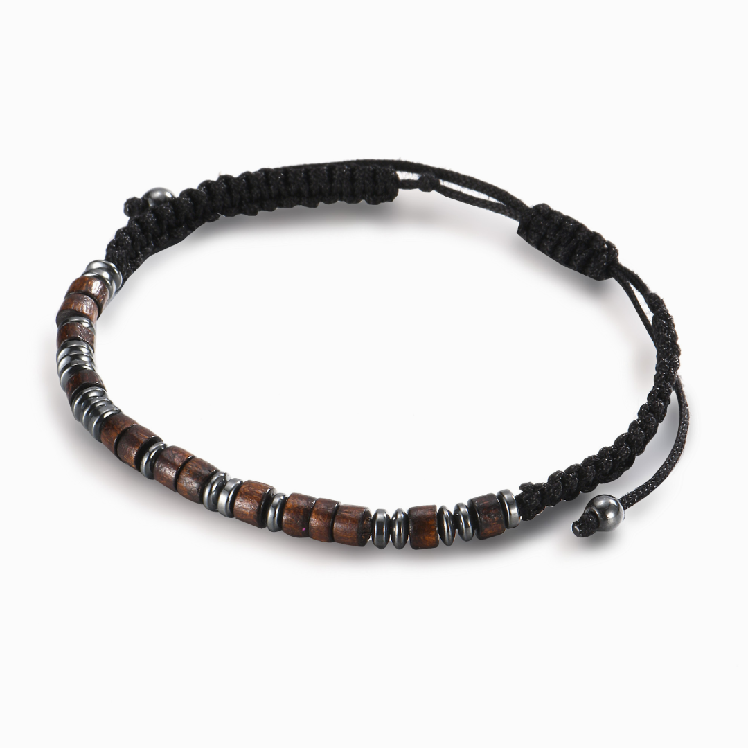 Umarmung aus Himmel Morse-Code-Armband-Geschenk mit Nachrichtenkarte